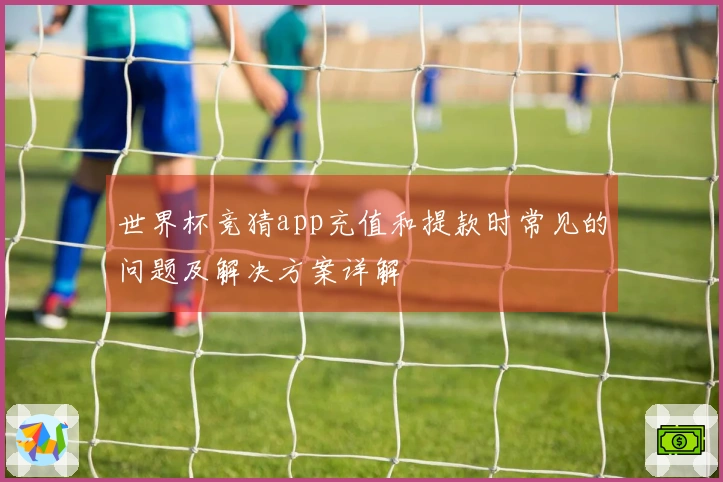 世界杯竞猜app充值和提款时常见的问题及解决方案详解