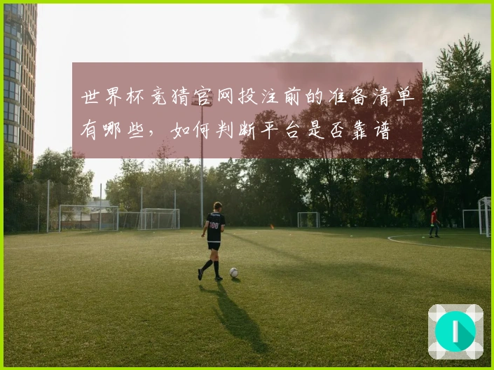 世界杯竞猜官网投注前的准备清单有哪些，如何判断平台是否靠谱