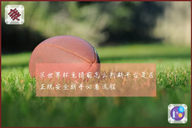 买世界杯竞猜前怎么判断平台是否正规安全新手必看流程