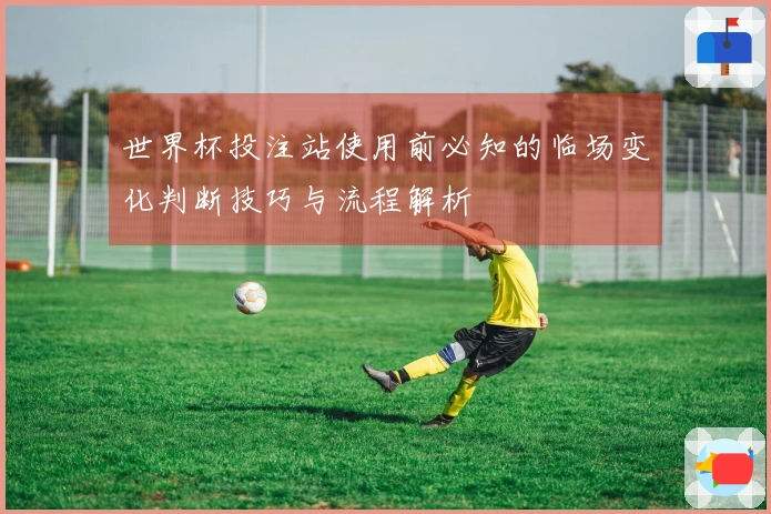 世界杯投注站使用前必知的临场变化判断技巧与流程解析