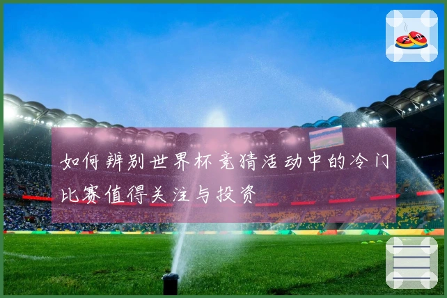 如何辨别世界杯竞猜活动中的冷门比赛值得关注与投资